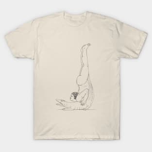 Yoga Sketch Art T-Shirt